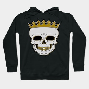 Queen Skull Crown Design Hoodie